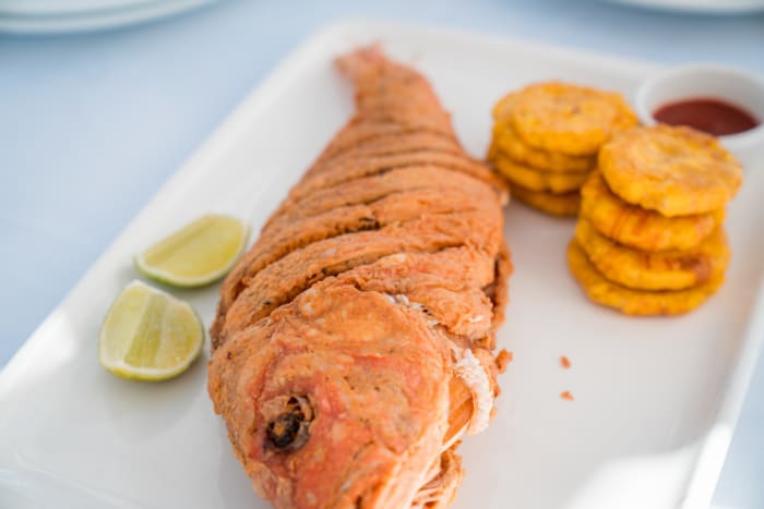 Fried Fish and Plantains